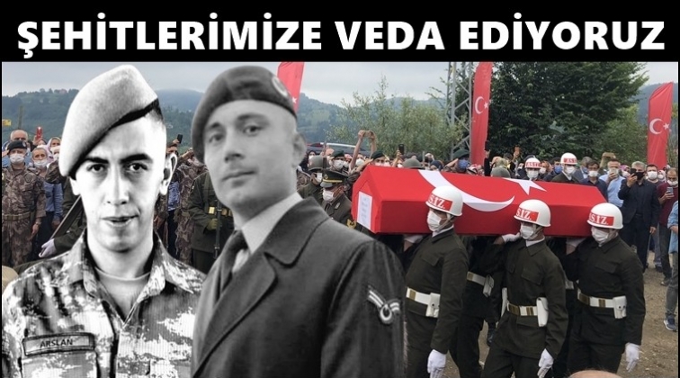 Şehitlerimiz toprağa verildi...