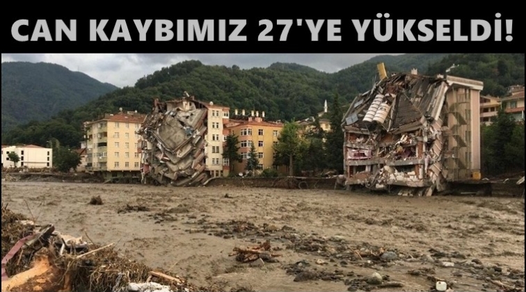 Sel felaketinde can kaybı 27&rsquo;ye y&uuml;kseldi!