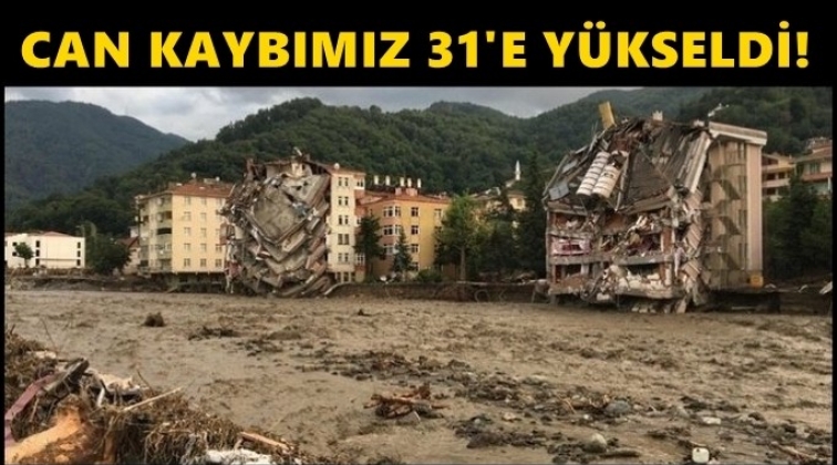 Sel felaketinde can kaybı 31'e y&uuml;kseldi!