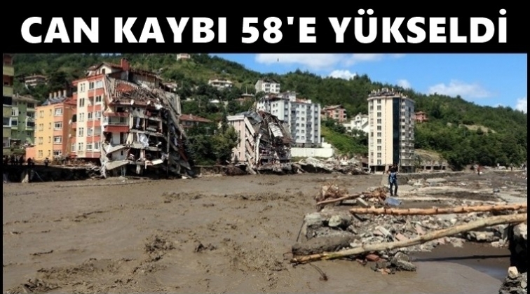 Sel felaketinde can kaybı sayısı 58'e y&uuml;kseldi!