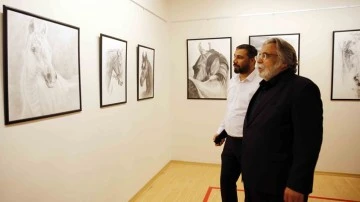 Selva Özkirişçi, resim sergisini sanatseverlerle buluşturdu