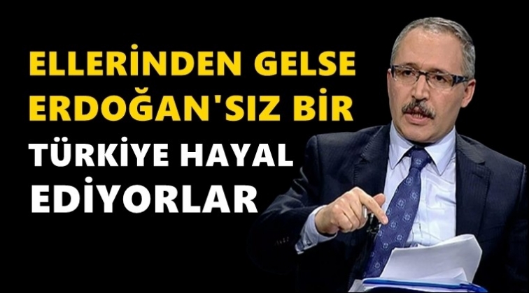 Selvi: Hedef Erdoğan'sız bir cumhurbaşkanlığı!..