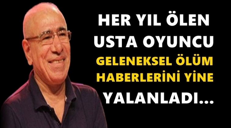 Senelik 'İlyas Salman &ouml;ld&uuml;' haberleri...