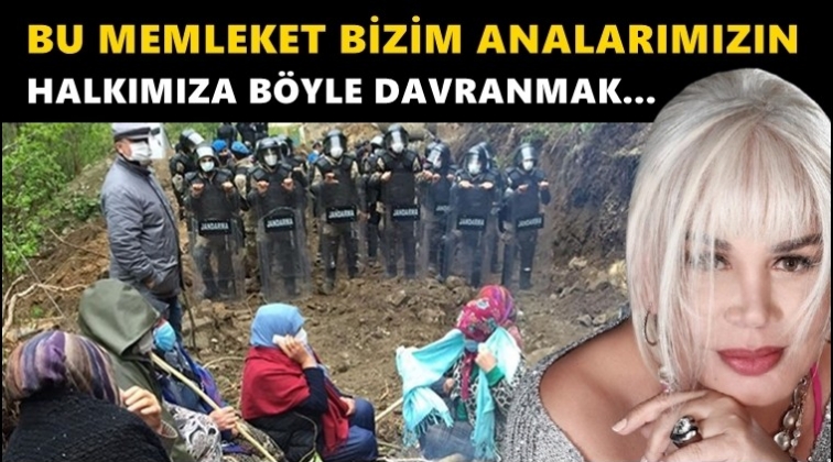 Sezen Aksu&rsquo;dan İkizdere tepkisi...