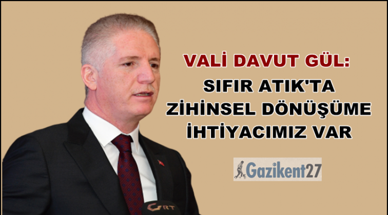'Sıfır Atık&rsquo;ta zihinsel d&ouml;n&uuml;ş&uuml;me ihtiyacımız var'