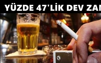 Sigara ve alkole dev &Ouml;TV zammı!