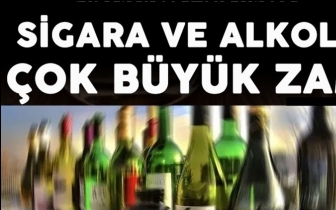 Sigara ve alkoll&uuml; i&ccedil;eceklere b&uuml;y&uuml;k zam!