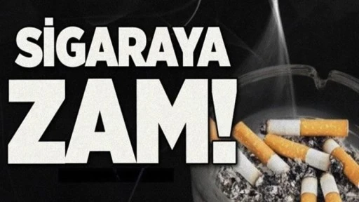 Sigaraya bir zam daha geldi!