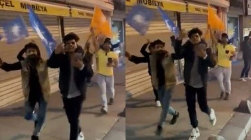 Sığınmacılar se&ccedil;im sonu&ccedil;larını b&ouml;yle kutladı!