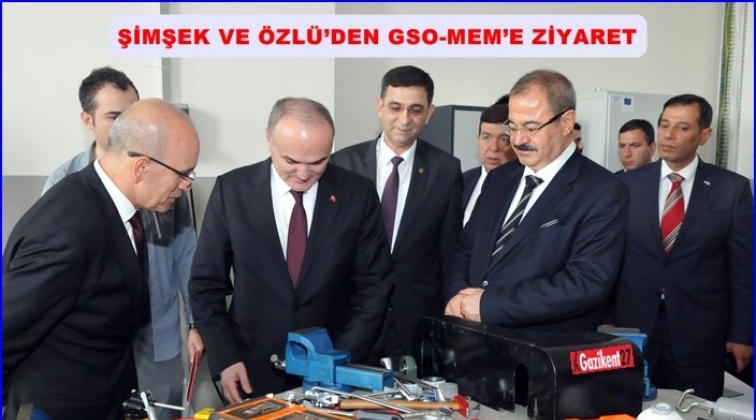 Şimşek ve Özlü'den GSO-MEM'e ziyaret