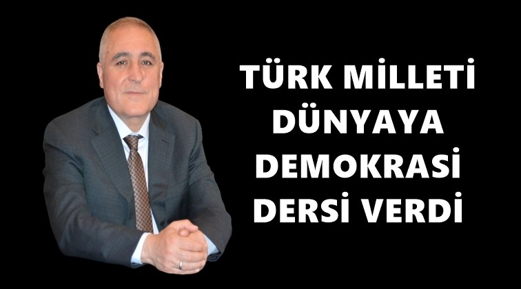 Şimşek&rsquo;ten 15 Temmuz mesajı