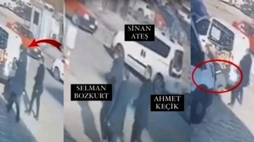 Sinan Ateş'in vurulma anına ait görüntüler ortaya çıktı!