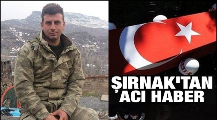 Şırnak&rsquo;tan acı haber