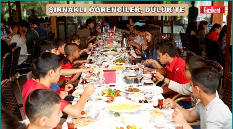 Şırnak&rsquo;tan gelen 55 &ouml;ğrenci D&uuml;l&uuml;kbaba'da ağırlandı