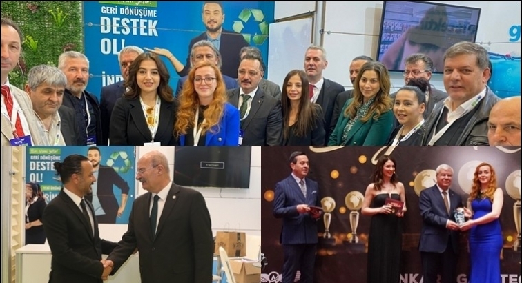 SK Deterjan Pazarı'na teşekk&uuml;r ve plaket