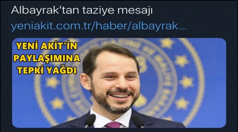 Skandal &lsquo;Berat Albayrak&rsquo; paylaşımı