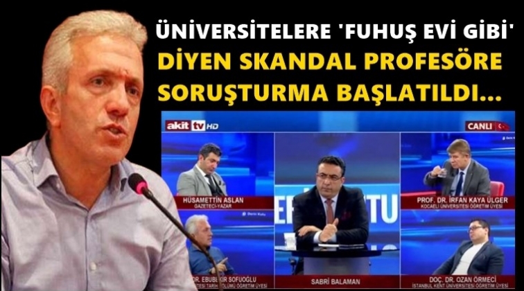 Skandal&nbsp;s&ouml;zlere soruşturma başlatıldı...