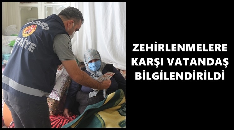Soba zehirlenmelerine karşı bilgilendirme