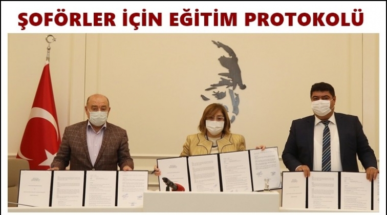 Şof&ouml;rlere eğitim verilecek...