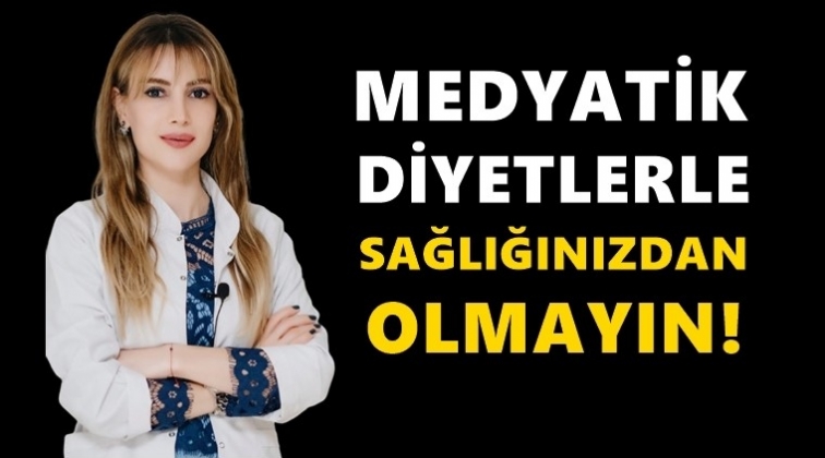 Şok diyetlerle v&uuml;cudunuzu yormayın!