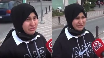 Sokak r&ouml;portajında gen&ccedil; kızın g&ouml;zyaşları g&uuml;ndem oldu!