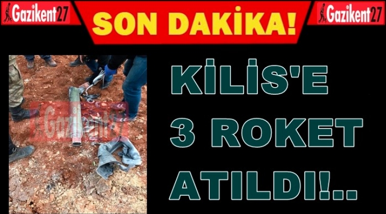 Son dakika... Kilis'e 3 roket atıldı!