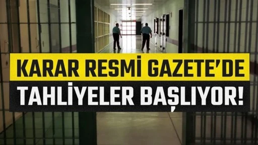 Son Dakika... Resmi Gazete'de yayımlandı: İnfaz yasası yürürlüğe girdi