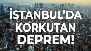 Marmara Denizi'nde 5.1 büyüklüğünde deprem! 