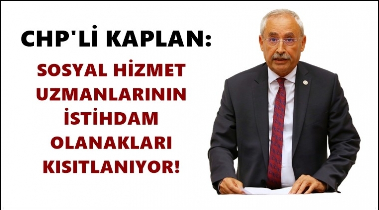 Sosyal hizmet uzmanlarının sorunları meclis g&uuml;ndeminde