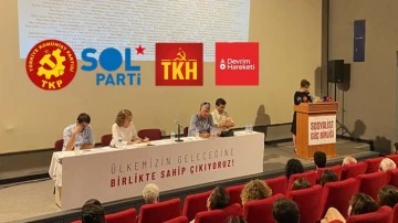 Sosyalist G&uuml;&ccedil; Birliği yola &ccedil;ıktı...