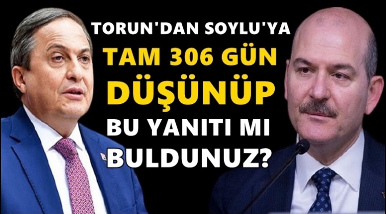 Soylu, 306 g&uuml;n d&uuml;ş&uuml;n&uuml;p bu yanıtı verdi!