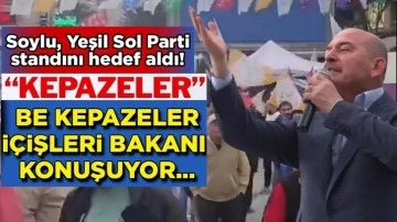 Soylu: İ&ccedil;işleri Bakanı konuşuyor, be kepazeler!