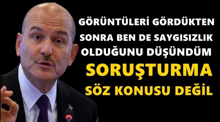 Soylu: İmamoğlu&rsquo;na soruşturma s&ouml;z konusu değil