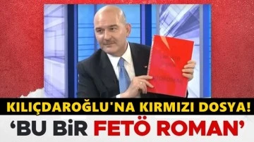Soylu, kırmızı dosyayla Kılı&ccedil;daroğlu'nu hedef aldı!