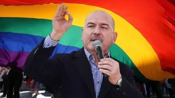 Soylu: LGBTİ ile &ccedil;oluğumuzu &ccedil;ocuğumuzu elimizden alacaklar!