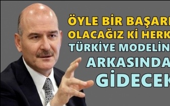 Soylu: &Ouml;yle bir başarılı olacağız ki...