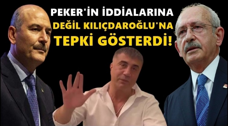 Soylu, Peker'i değil Kılı&ccedil;daroğlu'nu hedef aldı!