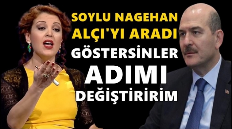 Soylu'dan Al&ccedil;ı'ya: G&ouml;stersinler adımı değiştiririm!