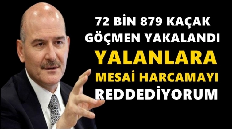Soylu'dan Kılı&ccedil;daroğlu'na 'g&ouml;&ccedil;men' yanıtı...