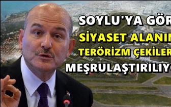Soylu'dan tuhaf 'Atatürk Havalimanı' açıklaması!
