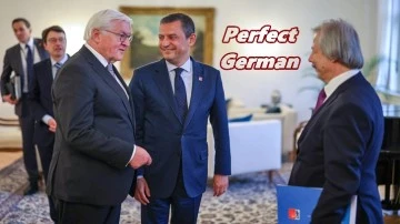 Steinmeier, Özgür Özel’in Almancasını övdü: Perfect German!