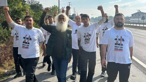 Suavi, Zeydan Karalar için Özgürlük Yürüyüşü'ne katıldı