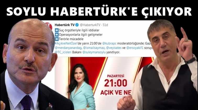 S&uuml;leyman Soylu canlı yayına &ccedil;ıkıyor!..