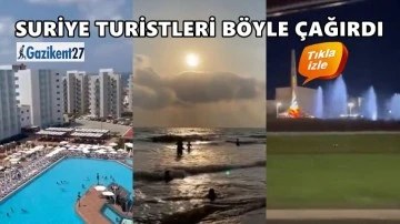 Suriye, turistleri bu video ile &ccedil;ağırdı...