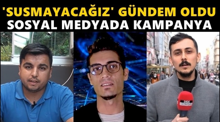 G&ouml;zaltına alınan muhabirler i&ccedil;in kampanya...