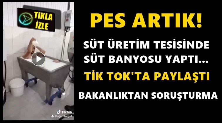 'S&uuml;t banyosu'na iki g&ouml;zaltı...