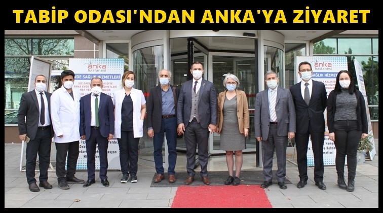 Tabip Odası&rsquo;ndan ANKA&rsquo;ya ziyaret
