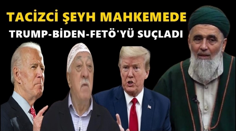 Tacizci şeyh Trump, Biden ve FET&Ouml;&rsquo;y&uuml; su&ccedil;ladı!