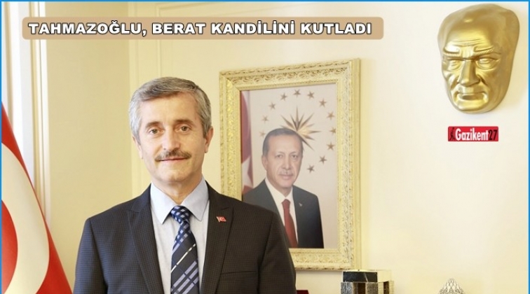 Tahmazoğlu, Berat Kandili'ni kutladı