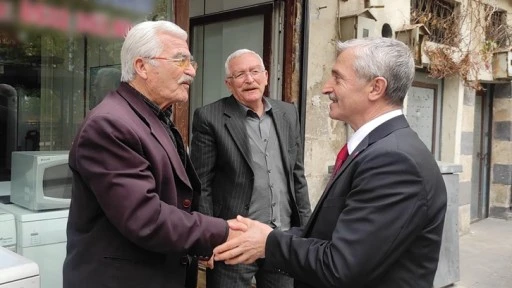 Tahmazoğlu, esnaf ve vatandaş ziyaretlerini sürdürüyor